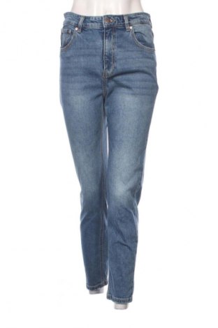 Blugi de femei Pull&Bear, Mărime M, Culoare Albastru, Preț 150,99 Lei