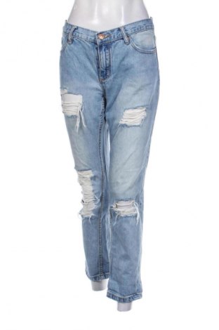 Blugi de femei Pull&Bear, Mărime S, Culoare Albastru, Preț 43,99 Lei