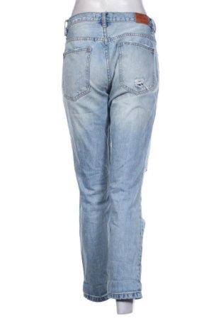 Blugi de femei Pull&Bear, Mărime S, Culoare Albastru, Preț 43,99 Lei