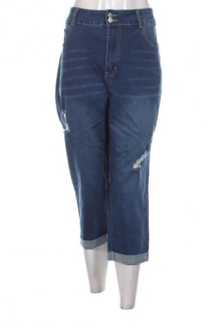Dámske džínsy  SHEIN, Veľkosť XXL, Farba Modrá, Cena  13,95 €