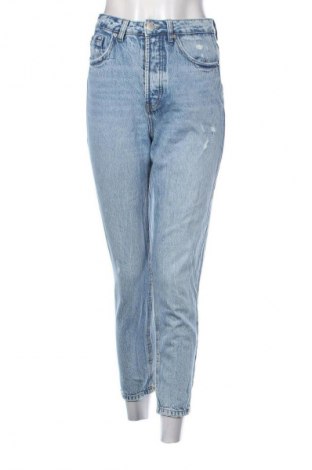 Damskie jeansy Stradivarius, Rozmiar S, Kolor Niebieski, Cena 68,33 zł