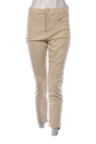 Damskie jeansy Stradivarius, Rozmiar M, Kolor Beżowy, Cena 68,33 zł