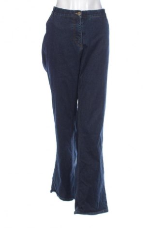 Damskie jeansy Ulla Popken, Rozmiar 3XL, Kolor Niebieski, Cena 96,61 zł