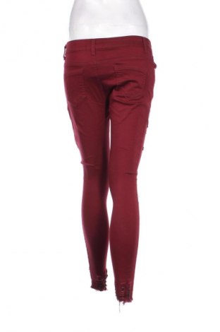 Damskie jeansy Unbranded, Rozmiar M, Kolor Czerwony, Cena 68,31 zł
