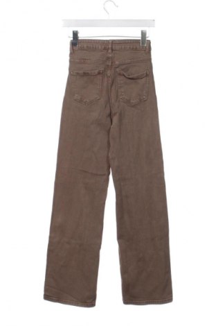 Damskie jeansy Unbranded, Rozmiar XS, Kolor Brązowy, Cena 68,33 zł