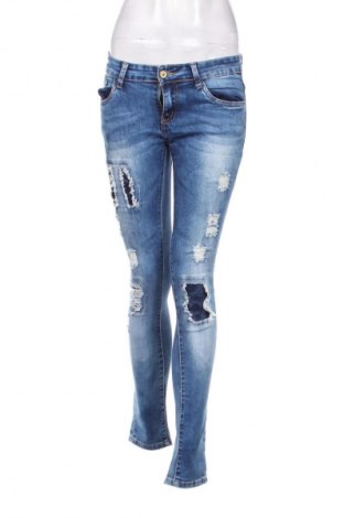 Blugi de femei Unbranded, Mărime M, Culoare Albastru, Preț 78,79 Lei