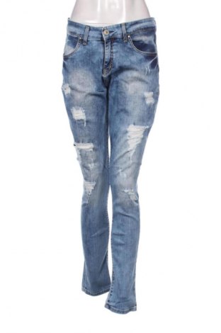 Damskie jeansy Unbranded, Rozmiar L, Kolor Niebieski, Cena 79,99 zł