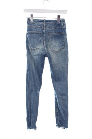 Damskie jeansy Zara, Rozmiar S, Kolor Niebieski, Cena 63,62 zł