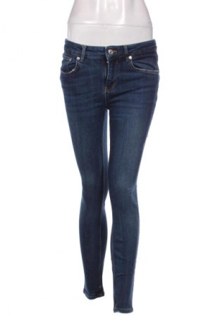 Damskie jeansy Zara, Rozmiar S, Kolor Niebieski, Cena 32,99 zł