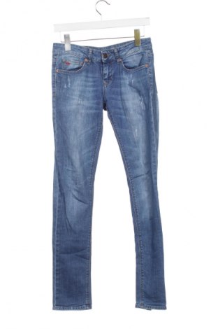 Blugi de femei Zara, Mărime S, Culoare Albastru, Preț 36,99 Lei