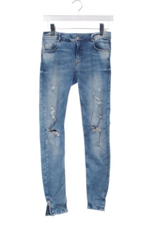 Dámske džínsy  Zara Trafaluc, Veľkosť S, Farba Modrá, Cena  8,95 €