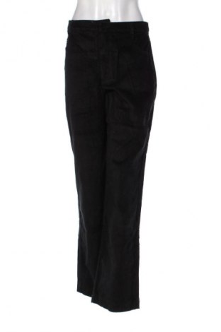 Pantaloni de velvet de femei A Lot Less x About You, Mărime L, Culoare Negru, Preț 365,99 Lei