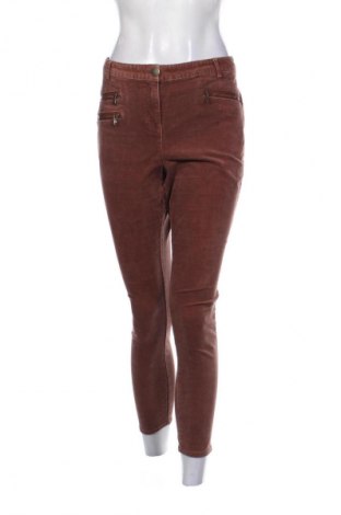 Pantaloni de velvet de femei Marks & Spencer, Mărime L, Culoare Maro, Preț 46,99 Lei