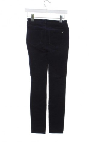 Pantaloni de velvet de femei Massimo Dutti, Mărime XS, Culoare Albastru, Preț 186,30 Lei
