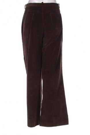 Pantaloni de velvet de femei Roman, Mărime XXL, Culoare Maro, Preț 84,99 Lei