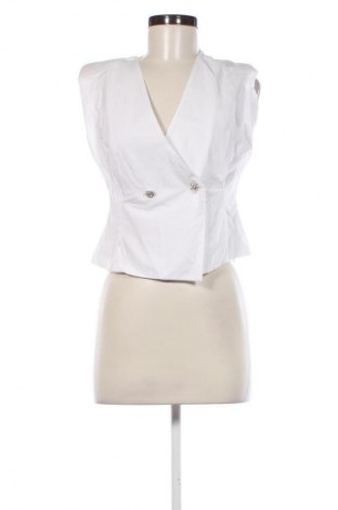 Vestă de femei Zara, Mărime S, Culoare Alb, Preț 65,99 Lei
