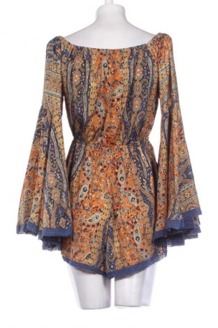 Kurzer Damenoverall Boho Style, Größe M, Farbe Mehrfarbig, Preis € 19,95