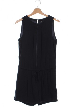 Дамски къс гащеризон H&M, Размер XS, Цвят Черен, Цена 29,99 лв.