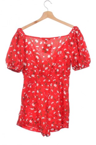 Damski krótki kombinezon Missguided, Rozmiar XS, Kolor Kolorowy, Cena 127,99 zł