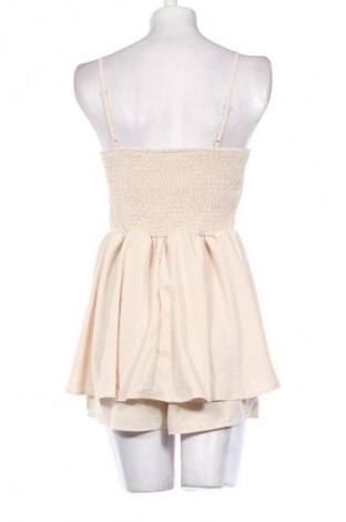 Women's short jumpsuit SHEIN, Μέγεθος S, Χρώμα  Μπέζ, Τιμή 17,99 €