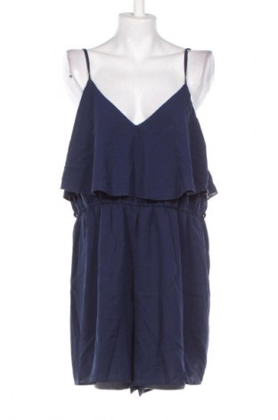 Kurzer Damenoverall SHEIN, Größe 3XL, Farbe Blau, Preis 17,99 €