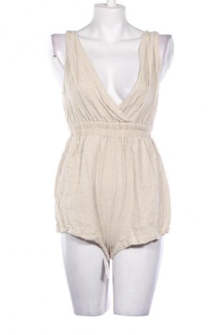 Women's short jumpsuit SHEIN, Μέγεθος S, Χρώμα  Μπέζ, Τιμή 20,64 €