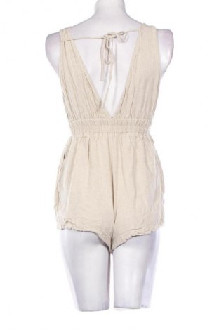 Women's short jumpsuit SHEIN, Μέγεθος S, Χρώμα  Μπέζ, Τιμή 20,64 €