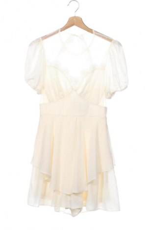 Women's short jumpsuit Unbranded, Μέγεθος S, Χρώμα Εκρού, Τιμή 24,99 €
