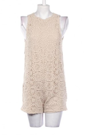 Kurzer Damenoverall Zara, Größe S, Farbe Beige, Preis € 23,99