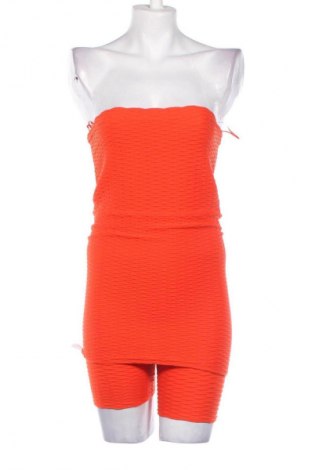 Salopetă scurtă de damă Zara, Mărime M, Culoare Portocaliu, Preț 208,70 Lei