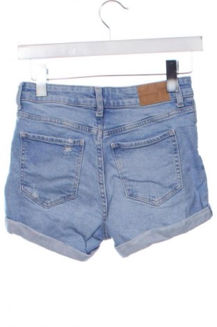 Damskie szorty Bershka, Rozmiar XS, Kolor Niebieski, Cena 44,77 zł
