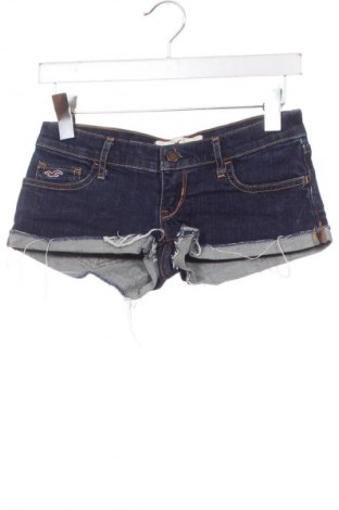Pantaloni scurți de femei Hollister, Mărime XXS, Culoare Albastru, Preț 83,99 Lei