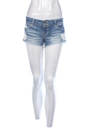 Pantaloni scurți de femei Hot Kiss, Mărime M, Culoare Albastru, Preț 68,93 Lei