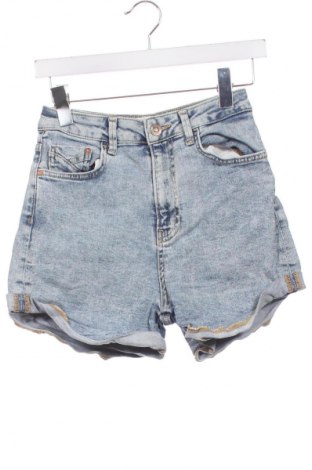 Pantaloni scurți de femei Stradivarius, Mărime XS, Culoare Albastru, Preț 51,62 Lei