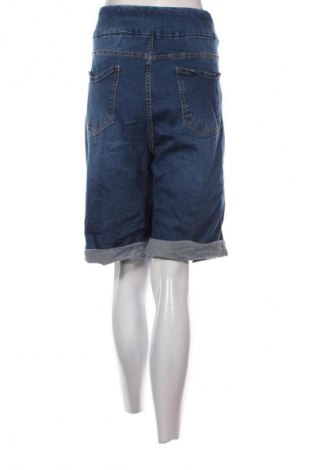 Pantaloni scurți de femei Terra & Sky, Mărime 3XL, Culoare Albastru, Preț 64,99 Lei