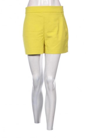 Pantaloni scurți de femei Zara, Mărime M, Culoare Galben, Preț 113,47 Lei