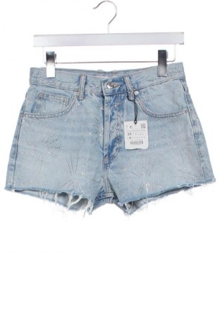 Dámske kraťasy  Zara, Veľkosť XS, Farba Modrá, Cena  21,09 €