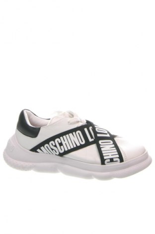 Obuwie damskie Love Moschino, Rozmiar 38, Kolor Biały, Cena 928,53 zł