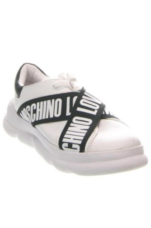 Obuwie damskie Love Moschino, Rozmiar 38, Kolor Biały, Cena 928,53 zł