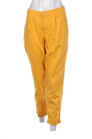 Pantaloni de femei Calliope, Mărime XL, Culoare Galben, Preț 77,73 Lei