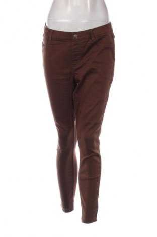 Pantaloni de femei Essentials by Tchibo, Mărime L, Culoare Maro, Preț 79,00 Lei