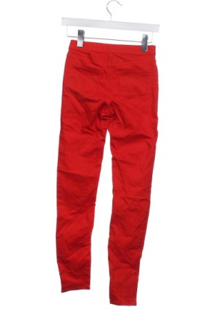 Damskie spodnie H&M, Rozmiar XXS, Kolor Czerwony, Cena 38,99 zł