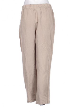 Pantaloni de femei H&M, Mărime L, Culoare Bej, Preț 112,99 Lei