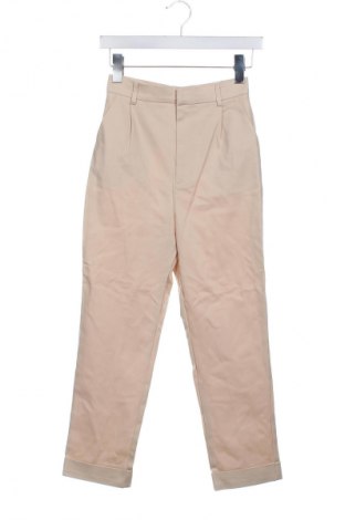 Damskie spodnie Love, Rozmiar XXS, Kolor ecru, Cena 95,99 zł