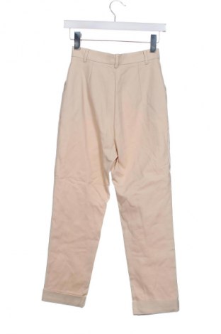 Damskie spodnie Love, Rozmiar XXS, Kolor ecru, Cena 95,99 zł