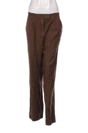 Дамски панталон Massimo Dutti, Размер M, Цвят Кафяв, Цена 65,97 лв.