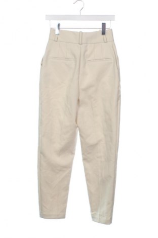 Dámske nohavice Zara, Veľkosť XS, Farba Kremová, Cena  36,95 €