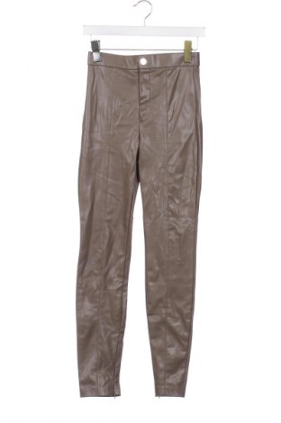 Γυναικείο παντελόνι Zara, Μέγεθος XS, Χρώμα Καφέ, Τιμή 13,23 €