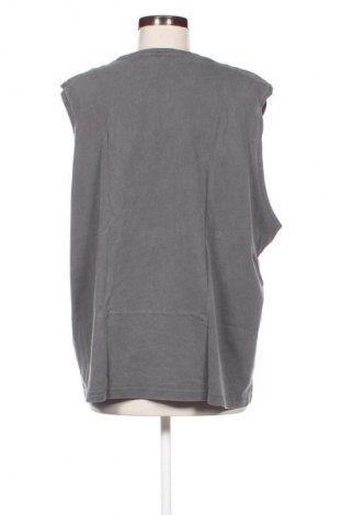 Γυναικείο αμάνικο μπλουζάκι H&M, Μέγεθος XL, Χρώμα Γκρί, Τιμή 9,00 €