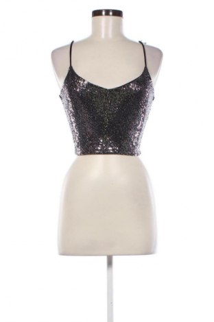 Dámske tielko  Stradivarius, Veľkosť S, Farba Strieborná, Cena  7,68 €